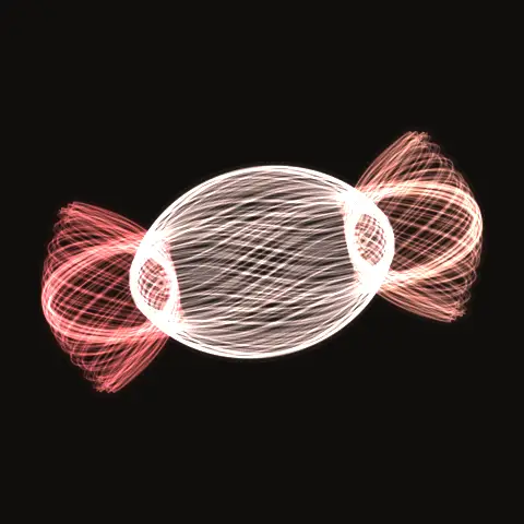 Schubart region HS.821, a periodic three-body orbit