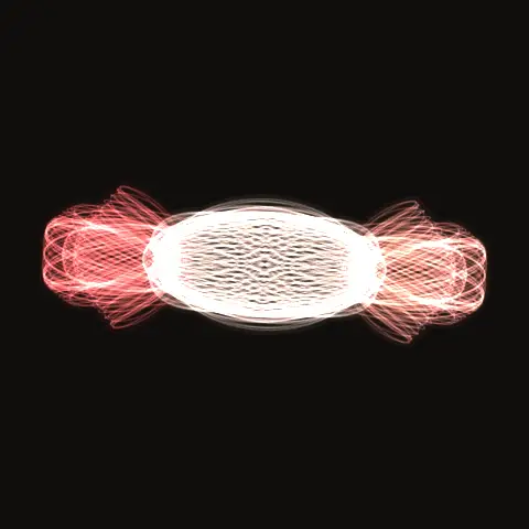 Schubart region HS.833, a periodic three-body orbit