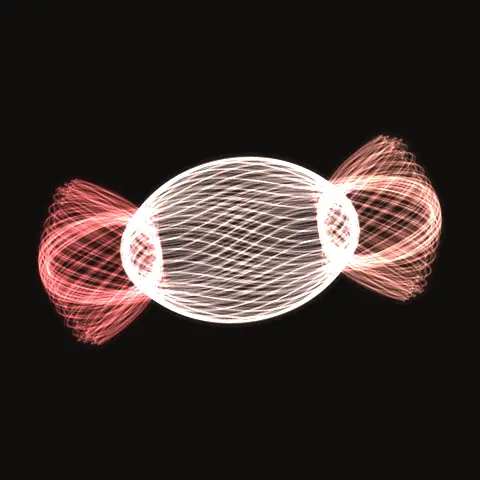 Schubart region HS.843, a periodic three-body orbit