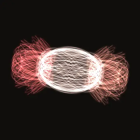 Schubart region HS.845, a periodic three-body orbit