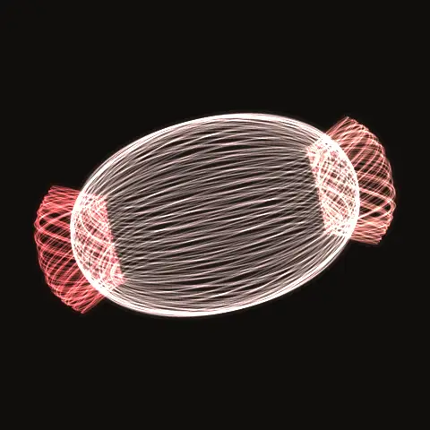 II.C.216, a periodic three-body orbit