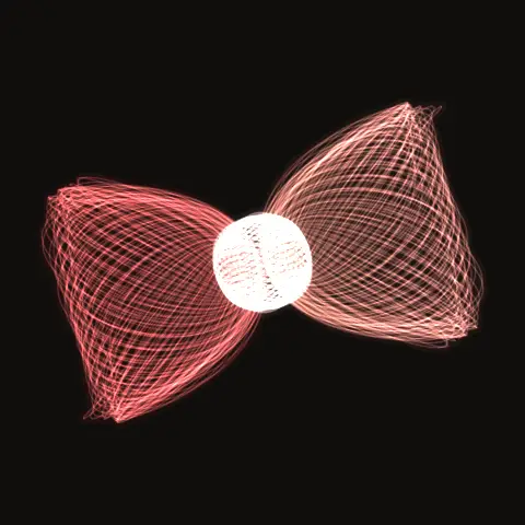 II.C.14, a periodic three-body orbit