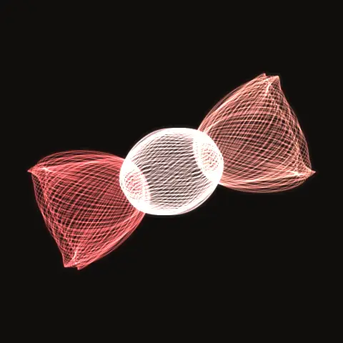II.C.58, a periodic three-body orbit