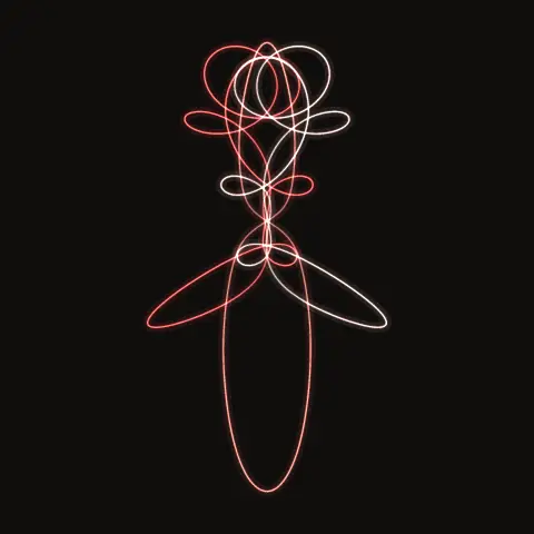 Long-lobed flower: the paths of the three bodies over one period
