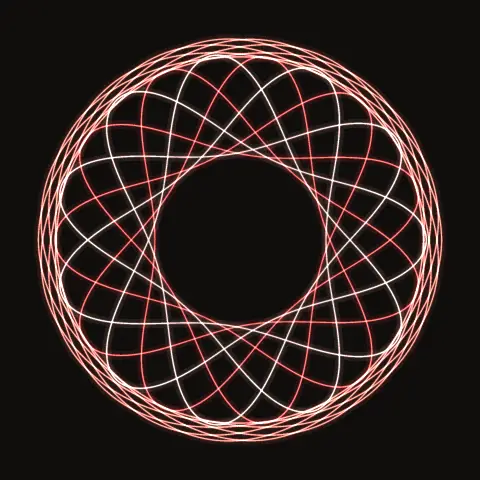 Rosette 4:7, a periodic three-body orbit