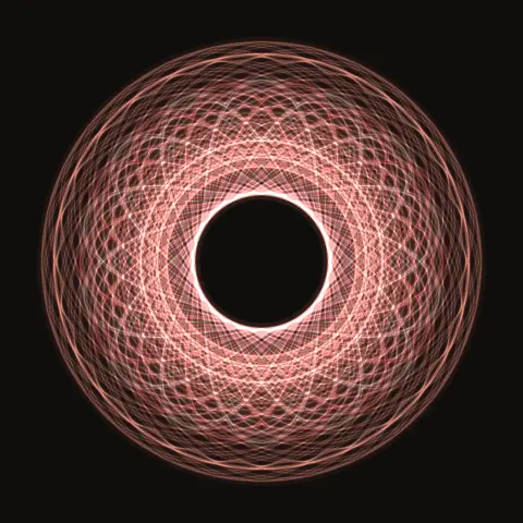 Rosette 55:99, a periodic three-body orbit