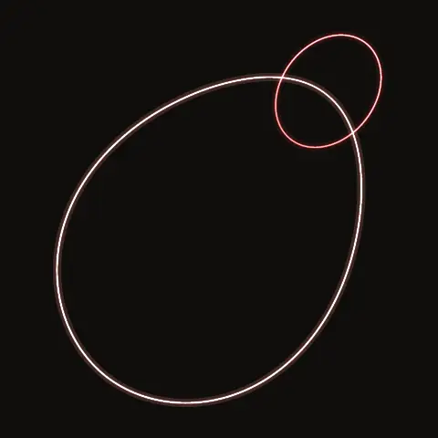 Two ovals, a periodic three-body orbit