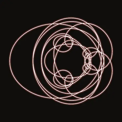 Choreography SC.55, a periodic three-body orbit