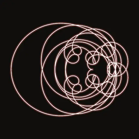 Choreography SC.76, a periodic three-body orbit