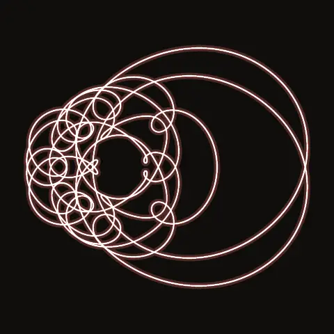 Choreography SC.97, a periodic three-body orbit