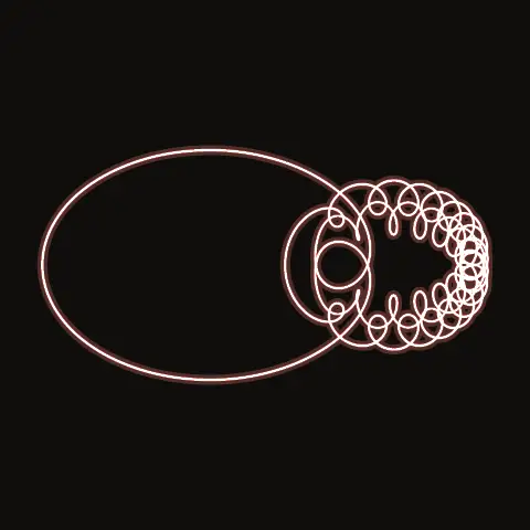 Choreography SC.115, a periodic three-body orbit