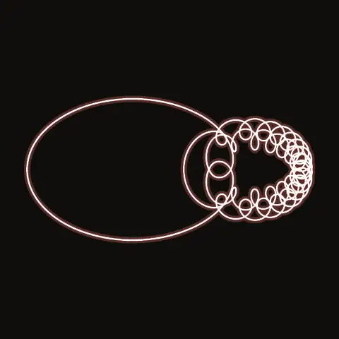 Choreography SC.116, a periodic three-body orbit