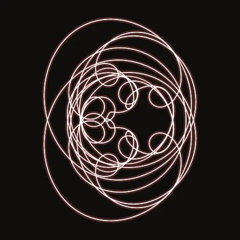 Choreography SC.134, a periodic three-body orbit