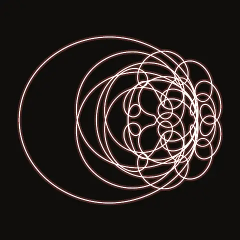 Choreography SC.154, a periodic three-body orbit