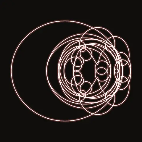 Choreography SC.165, a periodic three-body orbit