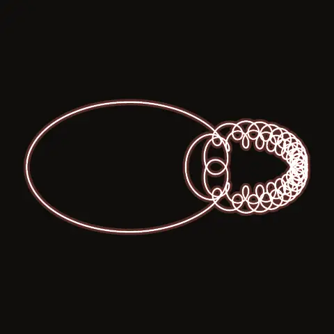 Choreography SC.195, a periodic three-body orbit
