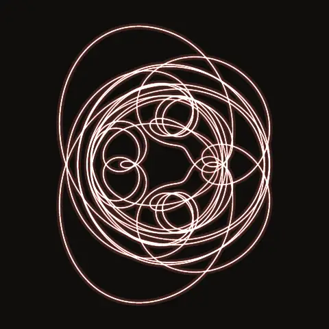 Choreography SC.213, a periodic three-body orbit