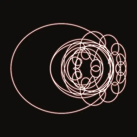 Choreography SC.218, a periodic three-body orbit