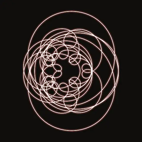 Choreography SC.232, a periodic three-body orbit