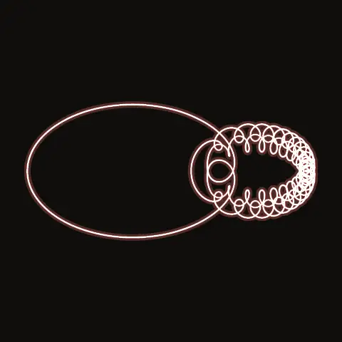 Choreography SC.238, a periodic three-body orbit