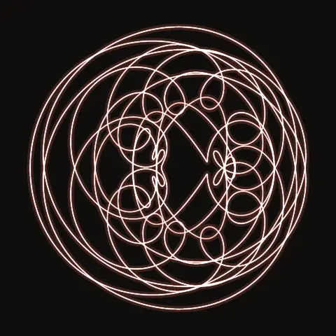 Choreography SC.244, a periodic three-body orbit