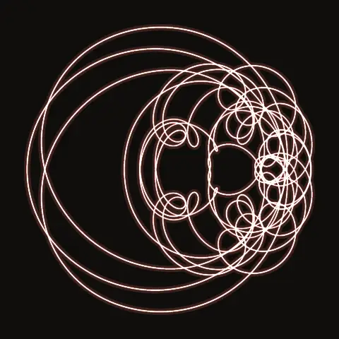 Choreography SC.281, a periodic three-body orbit