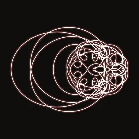Choreography SC.285, a periodic three-body orbit