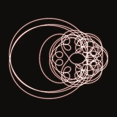 Choreography SC.287, a periodic three-body orbit