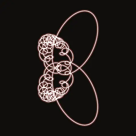 Choreography SC.307, a periodic three-body orbit