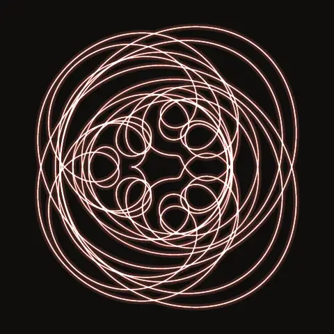 Choreography SC.308, a periodic three-body orbit