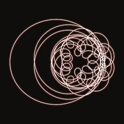 Choreography SC.309, a periodic three-body orbit