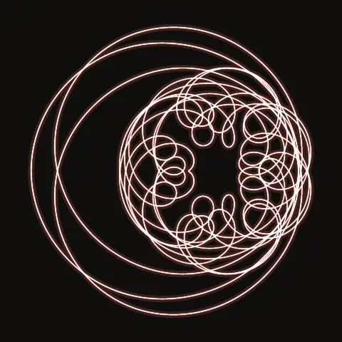 Choreography SC.318, a periodic three-body orbit