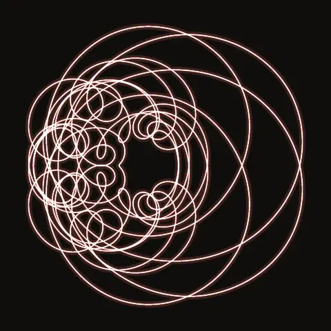 Choreography SC.323, a periodic three-body orbit