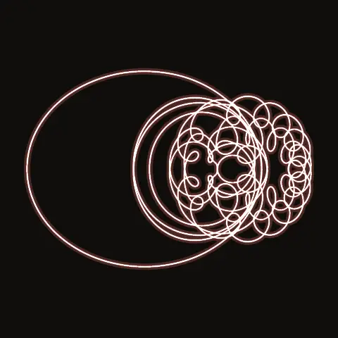 Choreography SC.342, a periodic three-body orbit