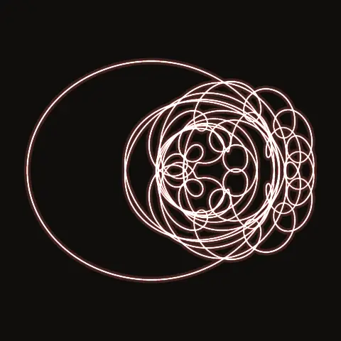 Choreography SC.343, a periodic three-body orbit