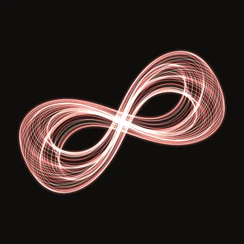 Figure-8 V.17.E, a periodic three-body orbit