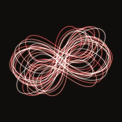 Figure-8 V.8.B, a periodic three-body orbit